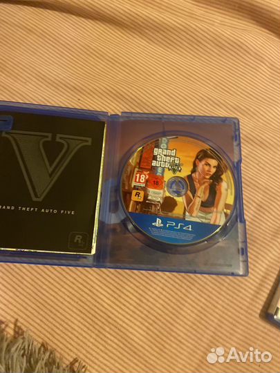 Диск для play station 4