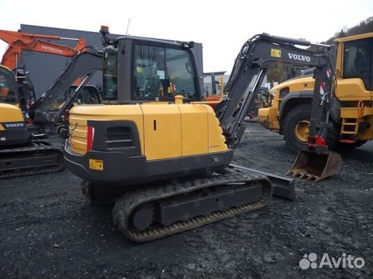 Мини-экскаватор Volvo EC 55C, 2019