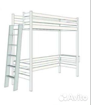 Кровать Чердак