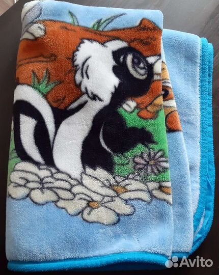 Плед и детское постельное белье б/у