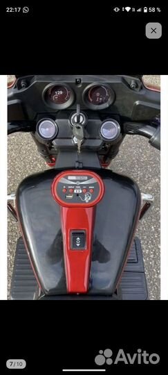 Детский мотоцикл на аккумуляторе