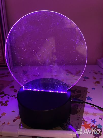 Лампа с маркером