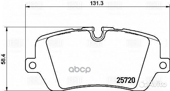 Колодки тормозные Land Rover Range Rover (12)