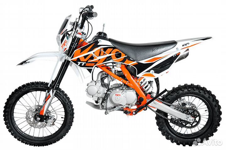 Питбайк kayo basic K125EA 17/14 KRZ (п/автомат, эл