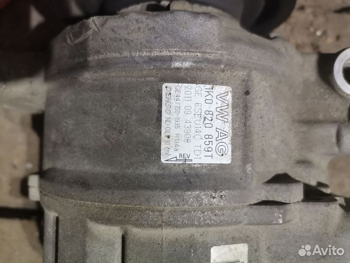 Компрессор кондиционера skoda octavia a5 1.6