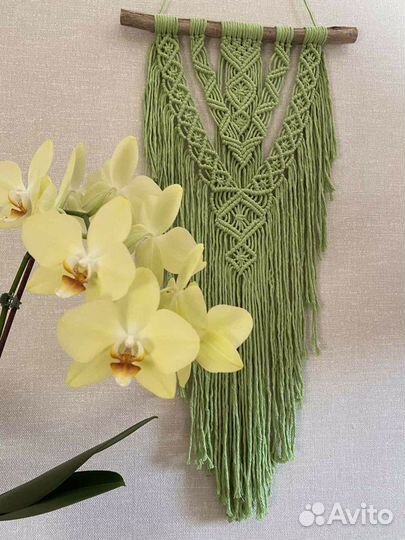 Макраме панно