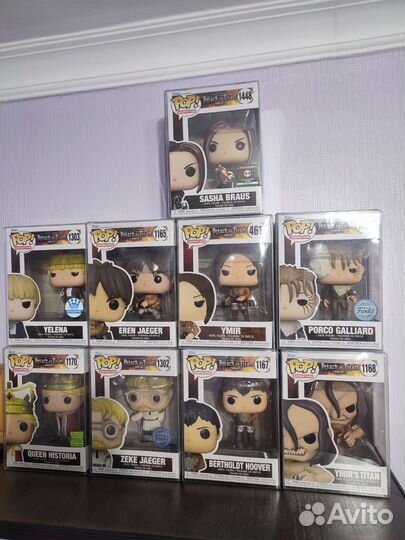Funko Pop Attack on titan,атака титанов,аниме