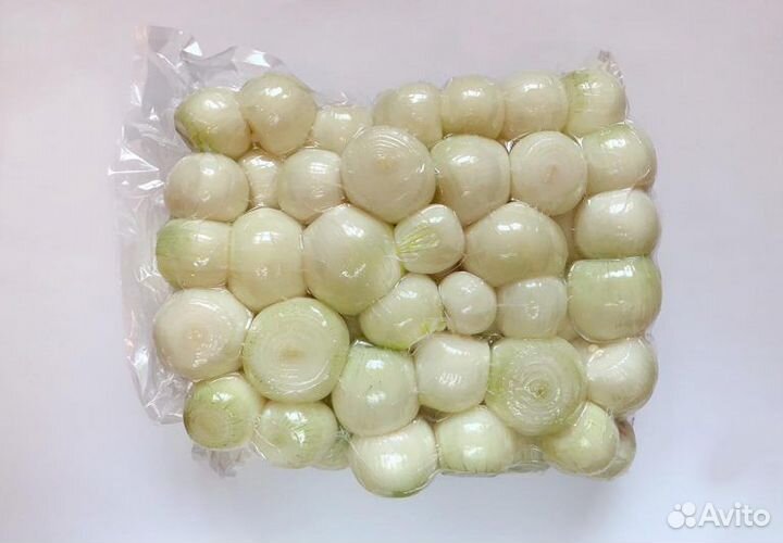 Очищенные овощи в вакуумной упаковке