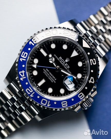 Часы Rolex gmt master Batman оригинал clean