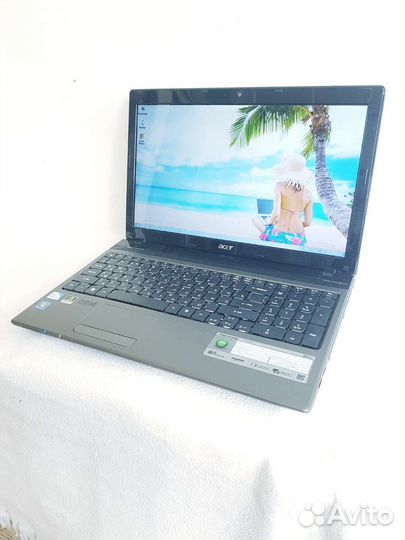 Шустрый ноутбук Acer Intel nvidia 4Gb/320Gb