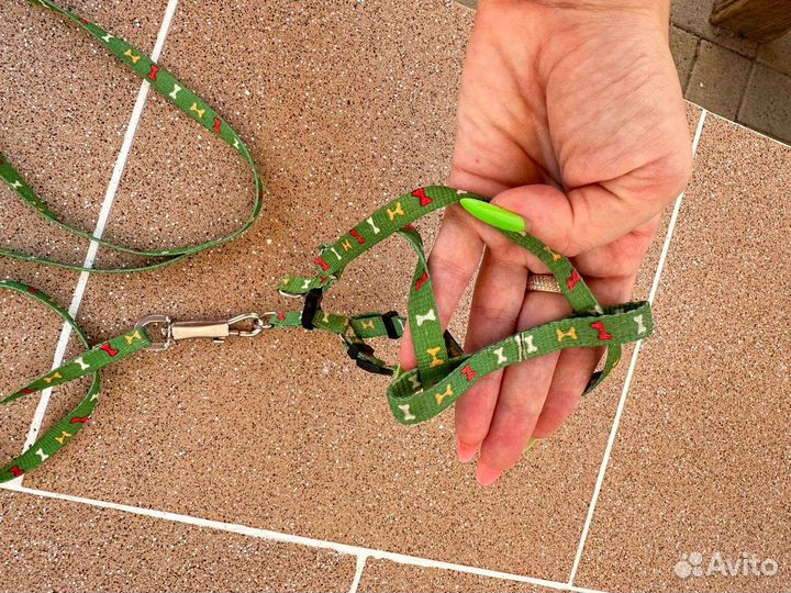 Шлейка поводок доя кошки собачки хорька