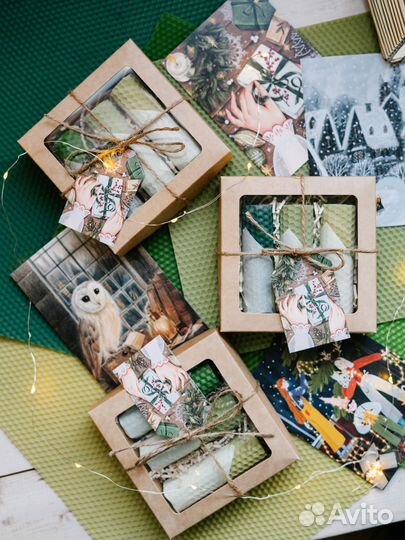 Свечи из вощины