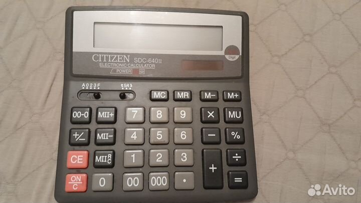 Калькулятор citizen