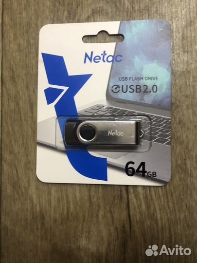 USB Flash/Флеш Netac 64 Гб