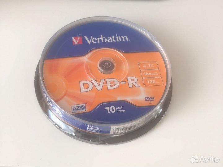 Болванка диски DVD-R TDK Verbatim