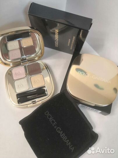 Тени для век dolce & gabbana golds 125