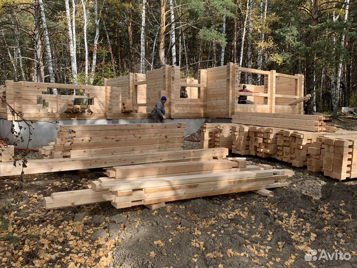 Домокомплект из профилированного бруса кедра