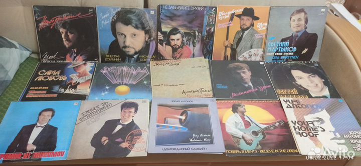 Виниловые пластинки(отечественные исполнители)