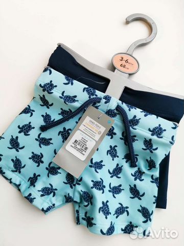 Шорты плавки для мальчика 3-6 мес. Англия