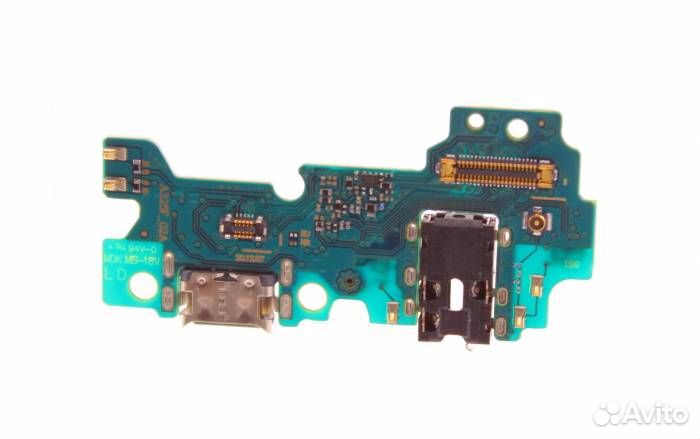 Шлейф Samsung A325F A32 (плата) + разъем зарядки +