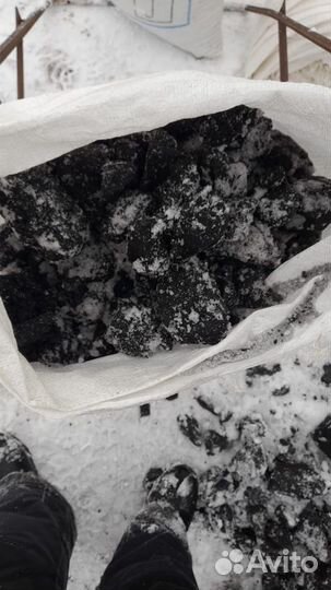 Каменный уголь орех 25-60мм/уголь в мешках