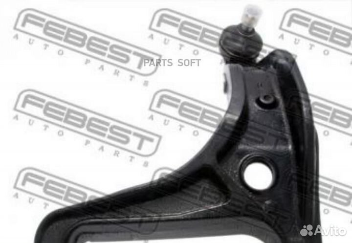 Febest 0724-jbuprr рычаг задний верхний правый (su