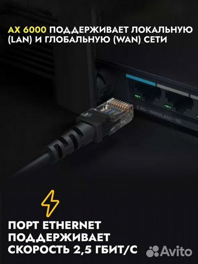 Wi-Fi Роутер Xiaomi AX6000 - Новый