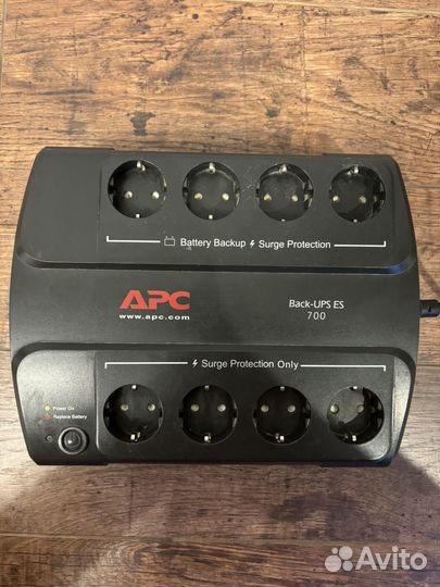 Ибп APC Back-UPS ES 700 с аккумулятором