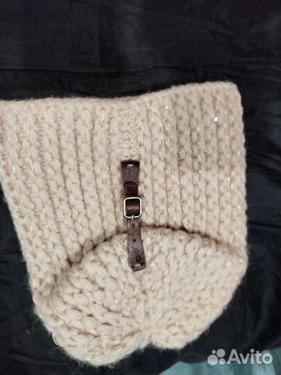 Пуховик зима р 50+ шапка