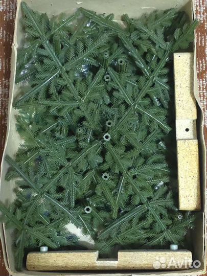 Ель искусственная 120 см. Разборная. СССР