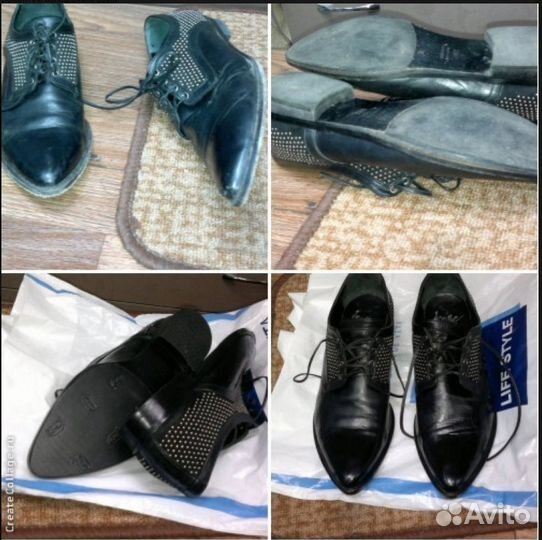 Реставрация. Профес. ремонт и обновление обуви