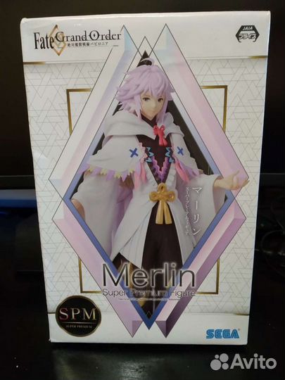Аниме фигурка оригинал Fate Merlin