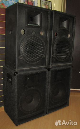 Колонки AT-FA 2000W 4шт D12