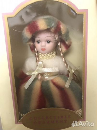 Кукла фарфоровая коллекционная