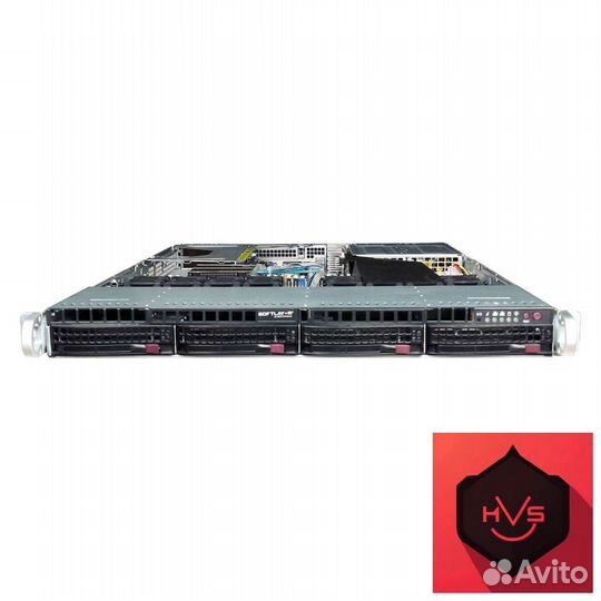 Сервер Supermicro 819 4LFF 2xE5-2680v3 1024GB