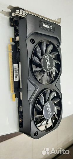 Видеокарта Palit GeForce GTX 1050 ti dual OC 4GB