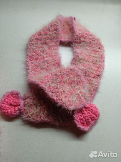 Шапочка и шарфик для девочки