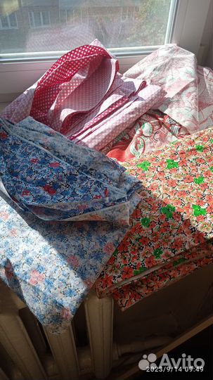 Ткань.сатин,30 метров