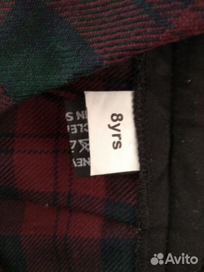 Шотладская юбка шерсть 8 лет