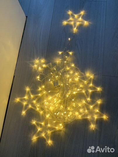 Гирлянда звёзды