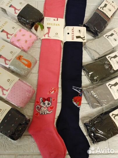 Колготки детские и подростковые новые