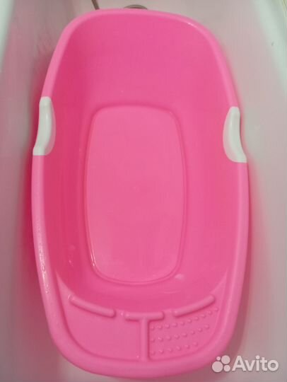 Ванночка для купания с горкой