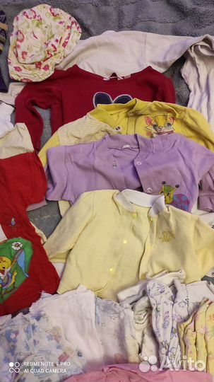 Детские вещи на девочку пакетом от 0 до 1года