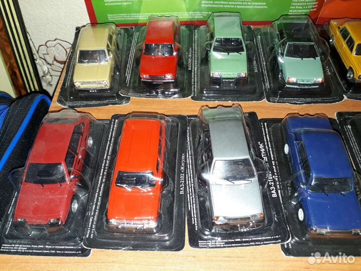 Модели ваз лада жигули автолегенды 1\43