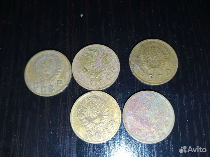 Монеты 2 копейки раннего СССР