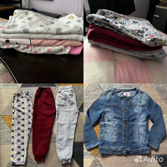 Пакет вещей на девочку 4-5лет