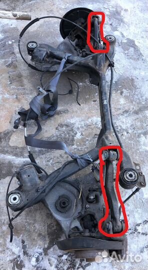 Рычаг задний верхний audi A4 B6 (ауди А4 Б6)