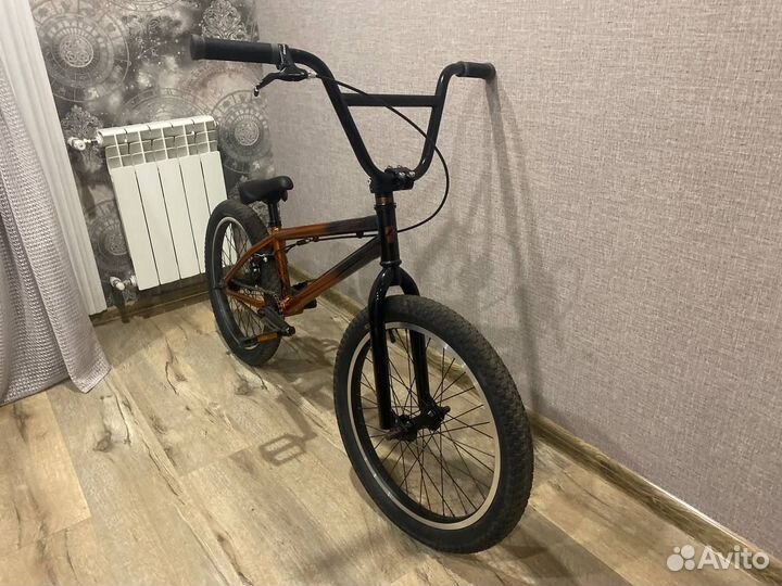 Велосипед BMX aspect street черн.-коричн. (2021)