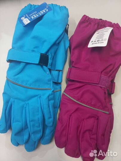 Непромокаемые весенние перчатки краги