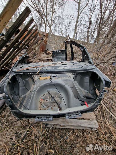 Задняя панель боковина порог rio 4